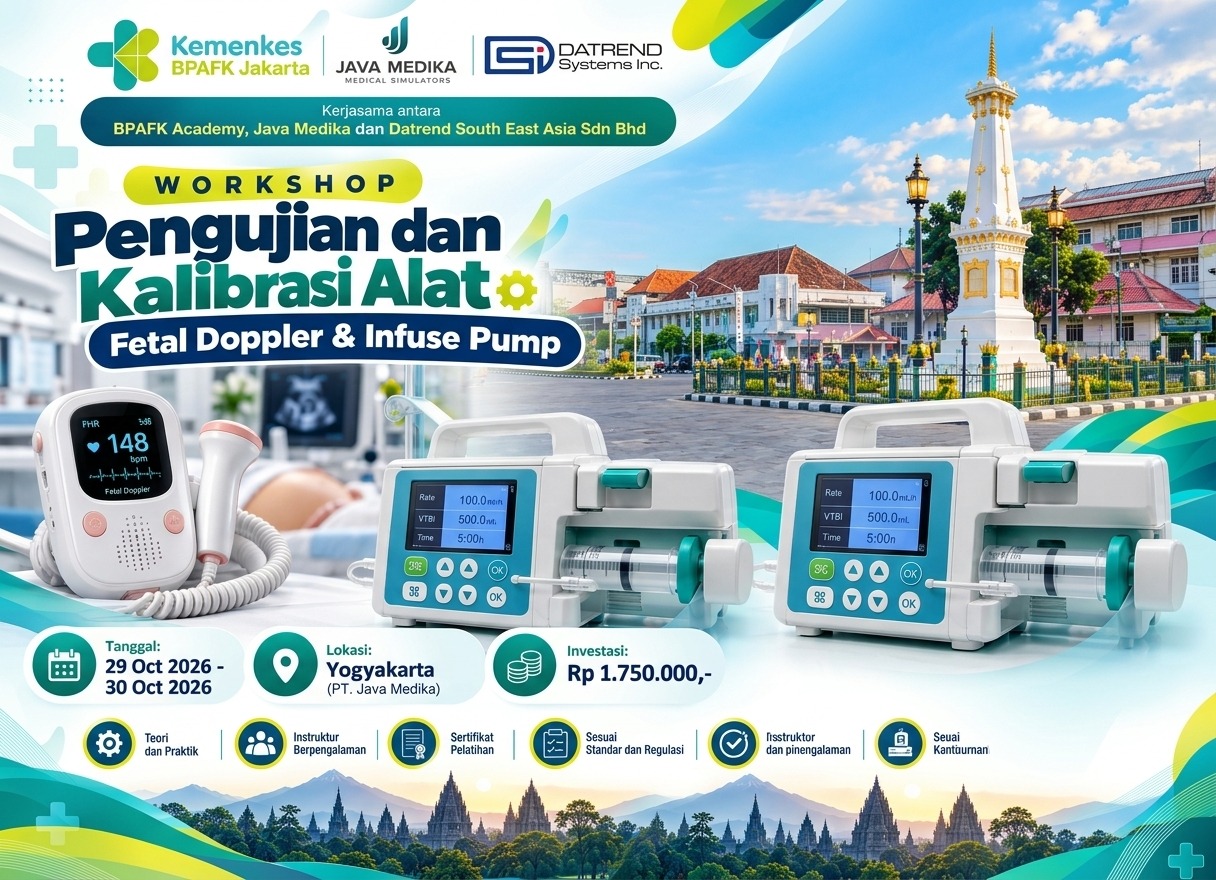 Pelatihan Pengujian dan Kesehatan Alat Fetal Doppler & infuse pump